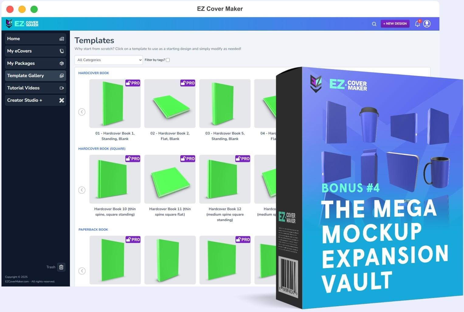 Mega Mockup Expansion Vault Bonus